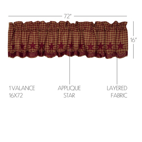 Primitive x72 valance - primitive, 16"x72"